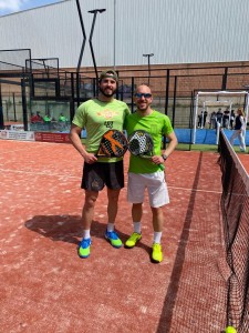Jesús García i Pau Ferrer pàdel bronze A - trofeu filaes 2022