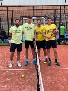 Fernando Navarro i Nacho Sanjuan pàdel Or A - trofeu filaes 2022