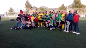 futbol 7 veterans foto de germanor després de la final - trofeu filaes 2022