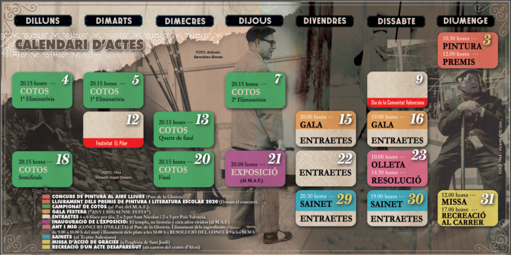 Calendari Mig Any 2021