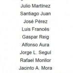 Components esquadra Alferes 1965