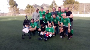 futbol 7 veterans després de la final - trofeu filaes 2022