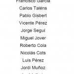 Components esquadra infantil Capità 1980