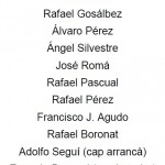 Components esquadra Mig 1973